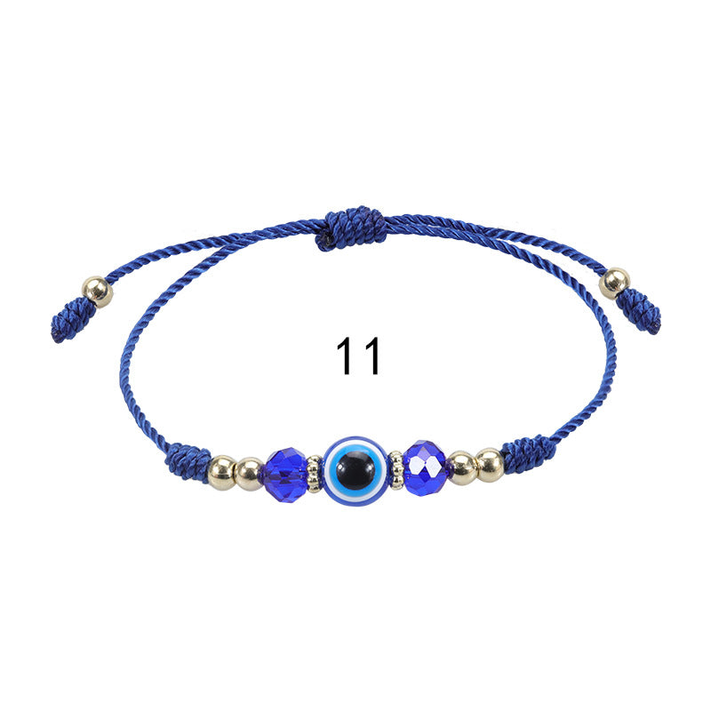 Simple Style Eye Resin Knitting Unisex Bracelets 1 Piece