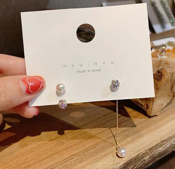 Ins Style Geometric Alloy Plating Women's Earrings 1 Pair