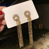 Ins Style Geometric Alloy Plating Women's Earrings 1 Pair