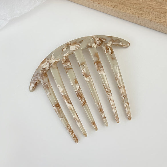 Retro Geometric Acetic Acid Sheets Hair Combs 1 Piece