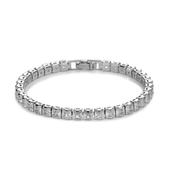 Simple Style Geometric Copper Plating Bracelets