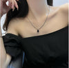 Fashion Heart Shape Butterfly Alloy Pearl Plating Women's Layered Necklaces Pendant Necklace 1 Piece