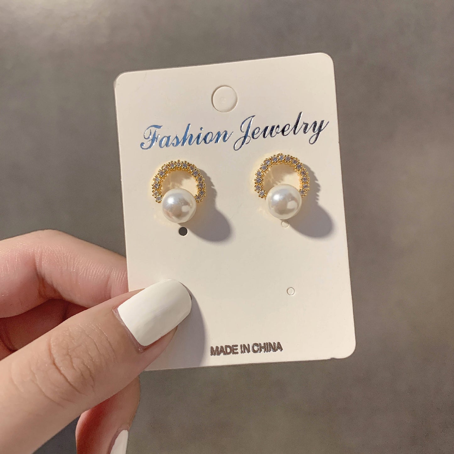 Wholesale Jewelry 1 Pair Sweet Star Moon Heart Shape Sterling Silver Artificial Pearls Rhinestones Earrings