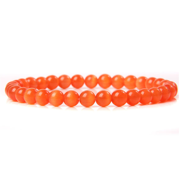 Fashion Solid Color Natural Stone Beaded Bracelets
