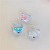Fashion Geometric Transparent Arylic Women's Rings