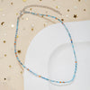 Simple Style Geometric Beaded Glass Women's Necklace 1 Piece