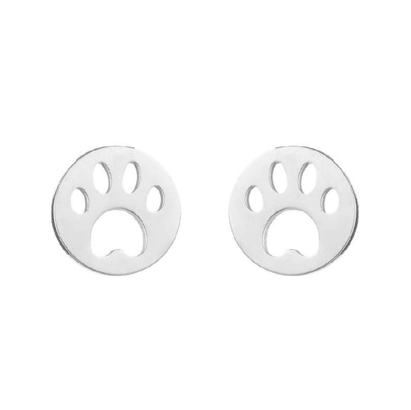 Fashion Geometric Stainless Steel Plating Ear Studs 1 Pair