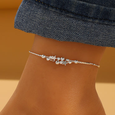 Vacation Star Ball Alloy Women's Anklet 1 Piece