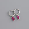 1 Pair Simple Style Geometric Plating Copper Drop Earrings