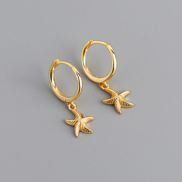 1 Pair Simple Style Geometric Plating Copper Drop Earrings