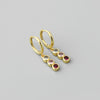 1 Pair Simple Style Geometric Plating Copper Drop Earrings