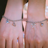Creative Love Heart Couple Magnetic Snap Suction Bracelet Valentine's Day