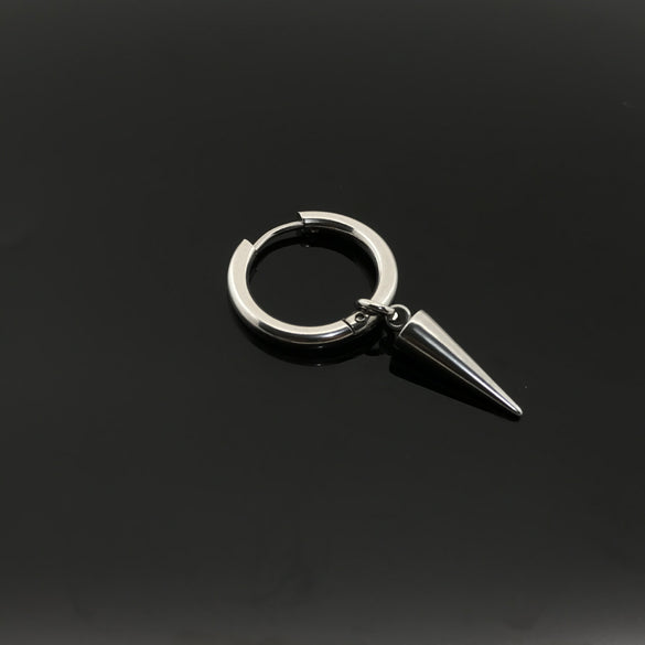 Simple Style Geometric Stainless Steel Plating Earrings 1 Piece