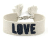 1 Piece Fashion Love Polyester Embroidery Handmade Tassel Unisex Bracelets
