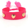 Bohemian Heart Shape Polyester Unisex Bracelets