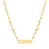 Simple Style Letter Stainless Steel Gold Plated Necklace