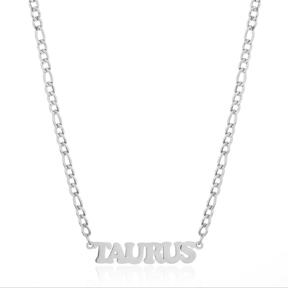 Simple Style Letter Stainless Steel Gold Plated Necklace