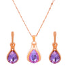 Fashion Water Droplets Alloy Inlay Rhinestones Women's Jewelry Set