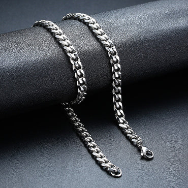 Simple Style Geometric Stainless Steel Polishing Women's Pendant Necklace
