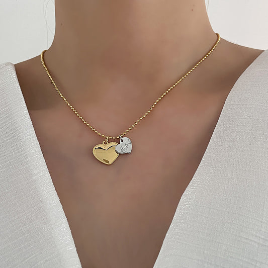 Casual Modern Style Heart Shape Alloy Women's Pendant Necklace