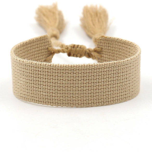 1 Piece Ethnic Style Polyester Handmade Unisex Bracelets