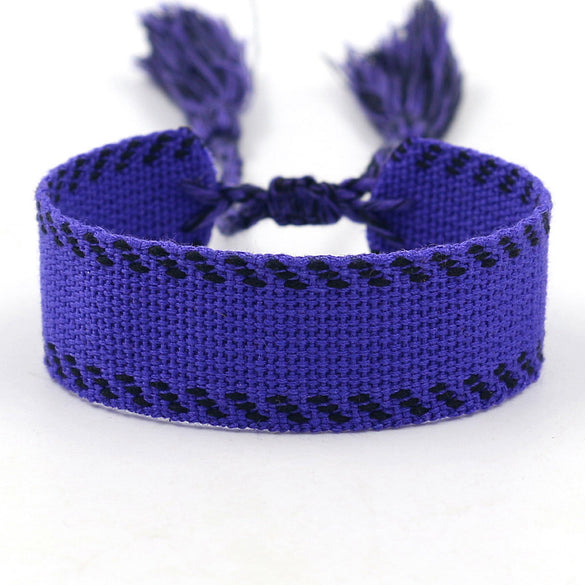 1 Piece Ethnic Style Polyester Handmade Unisex Bracelets