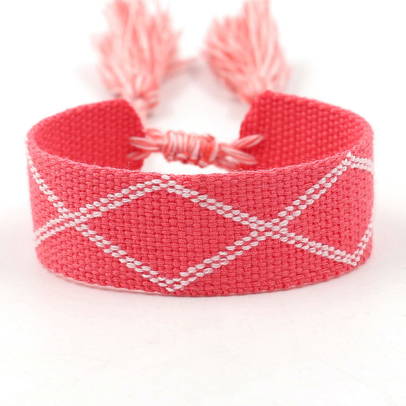 1 Piece Ethnic Style Polyester Handmade Unisex Bracelets