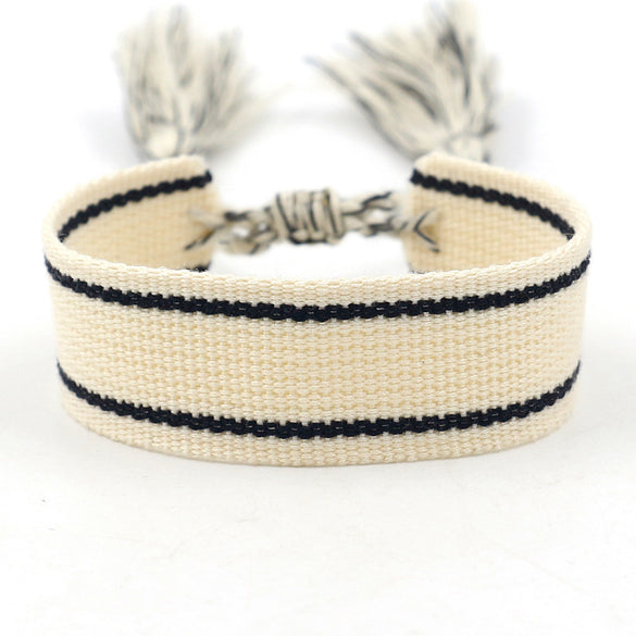 1 Piece Ethnic Style Polyester Handmade Unisex Bracelets