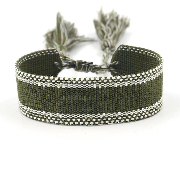 1 Piece Ethnic Style Polyester Handmade Unisex Bracelets