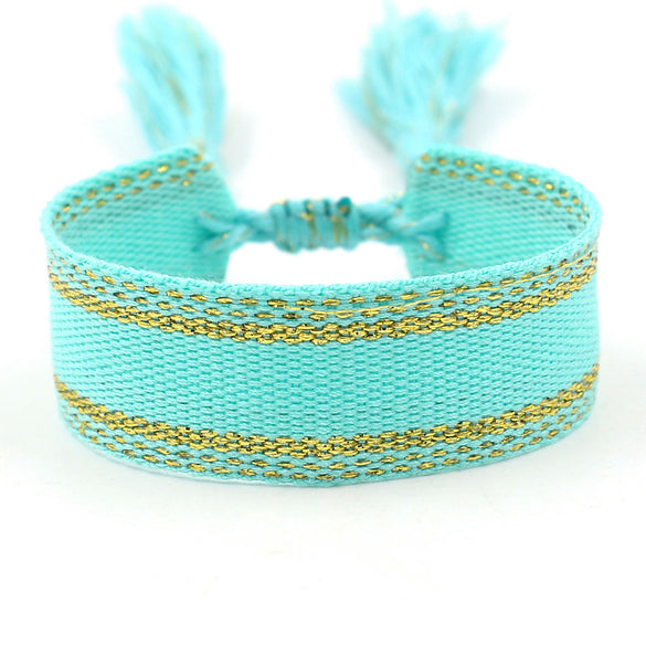1 Piece Ethnic Style Polyester Handmade Unisex Bracelets