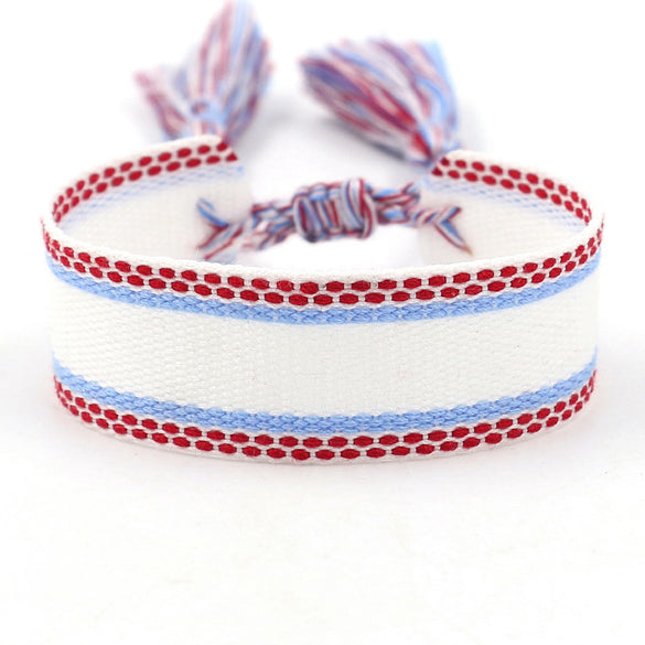 1 Piece Ethnic Style Polyester Handmade Unisex Bracelets