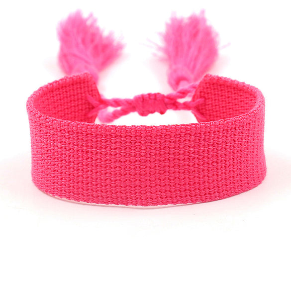 1 Piece Ethnic Style Polyester Handmade Unisex Bracelets