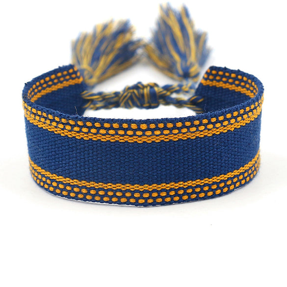 1 Piece Ethnic Style Polyester Handmade Unisex Bracelets