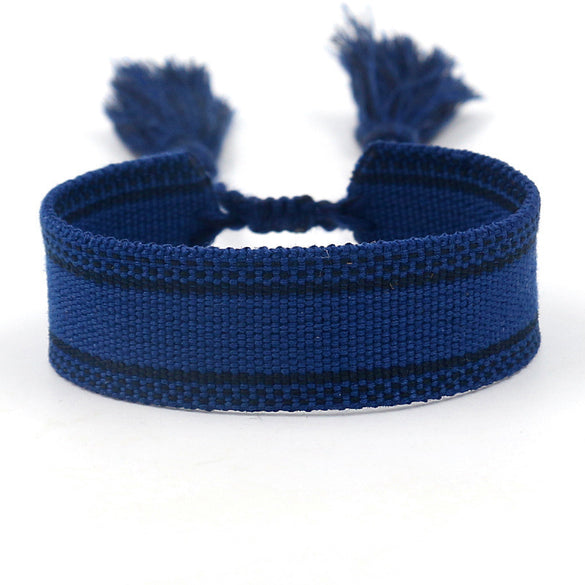 1 Piece Ethnic Style Polyester Handmade Unisex Bracelets