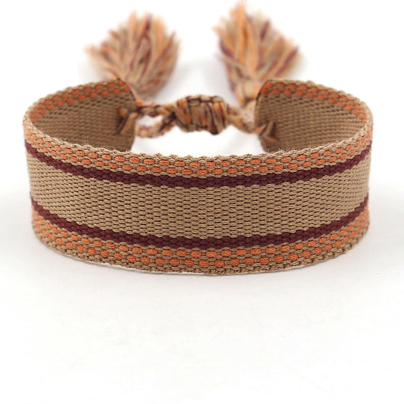 1 Piece Ethnic Style Polyester Handmade Unisex Bracelets