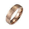 Simple Style Solid Color Stainless Steel Metal Rings