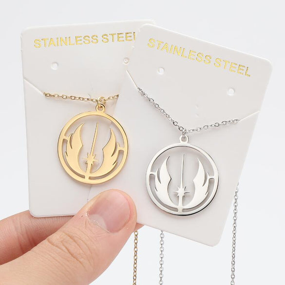 1 Piece Fashion Human Face Letter Moon Titanium Steel Plating Hollow Out Pendant Necklace