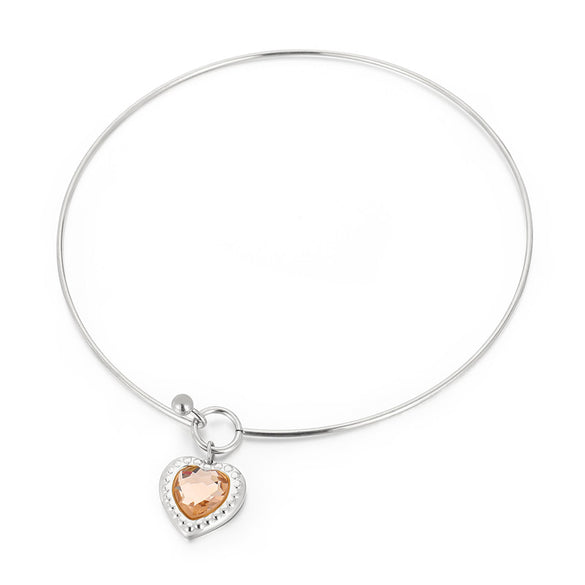 1 Piece Fashion Heart Shape Stainless Steel Plating Inlay Artificial Pearls