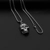Hip-Hop Cross Star Snake Stainless Steel Alloy Plating Pendant Necklace