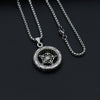Hip-Hop Cross Star Snake Stainless Steel Alloy Plating Pendant Necklace