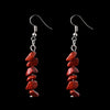 1 Pair Retro Color Block Alloy Natural Stone Plating Women's Drop Earrings