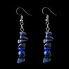 1 Pair Retro Color Block Alloy Natural Stone Plating Women's Drop Earrings