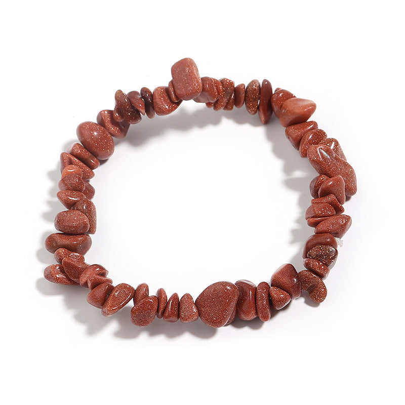 Retro Geometric Natural Stone Agate Bracelets