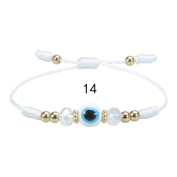 Simple Style Eye Resin Knitting Unisex Bracelets 1 Piece
