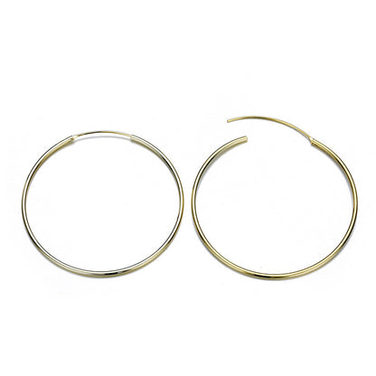 Fashion Stainless Steel Ear Hoop Simple Gold-plated Earrings Ear Accessories For Women Wholesale
