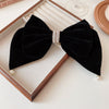 Women'S Sweet Bow Knot Cloth Hair Clip