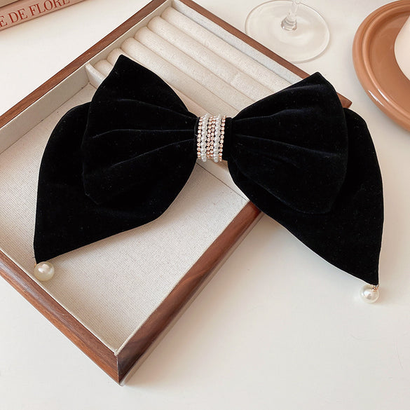 Women'S Sweet Bow Knot Cloth Hair Clip