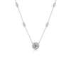 S925 Silver Necklace Moissanite Little Star Pendant Fashion Short Necklace Accessories Gift Source In Stock Wholesale
