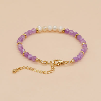 Ethnic Style Multicolor Freshwater Pearl Beaded Bracelets