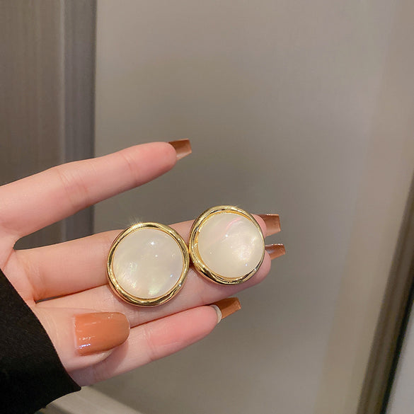 1 Pair Baroque Style Heart Shape Flower Tassel Inlay Alloy Artificial Pearls Rhinestones Drop Earrings